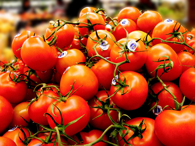 Tomatoes. | Going Grocery Shopping in Germany.  Photo by Janine via Flickr.