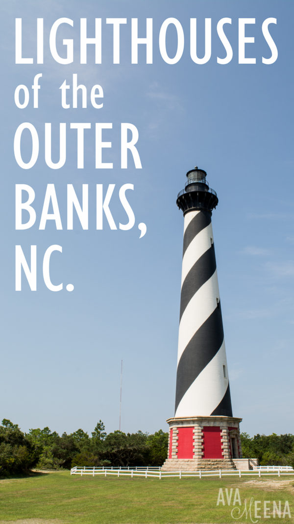 A Guide to the Outer Banks Lighthouses in North Carolina.