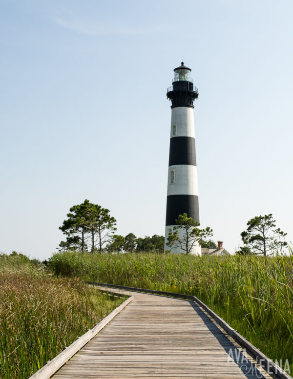 A Guide to the Outer Banks Lighthouses in North Carolina.