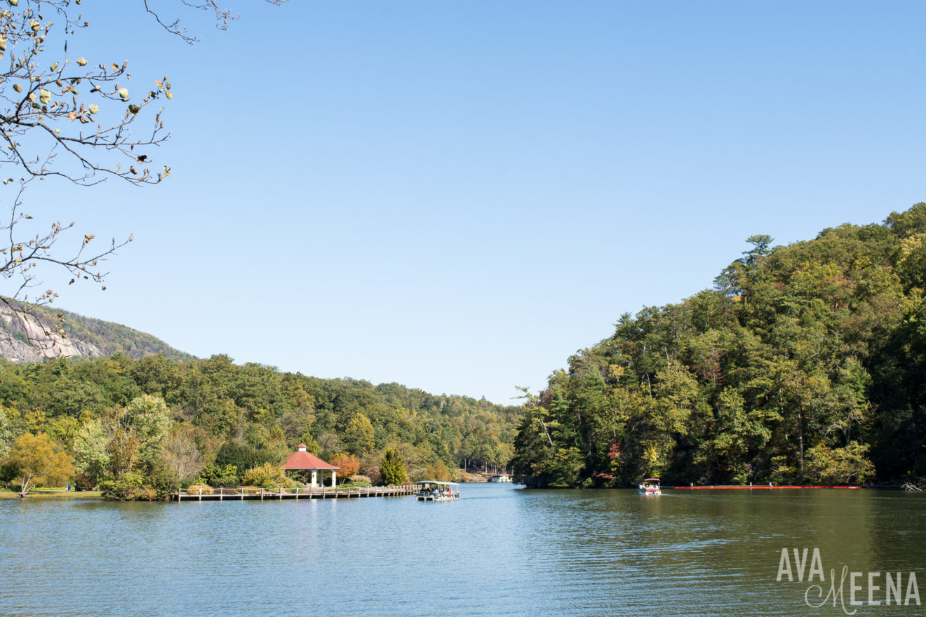 A Fall Walk Around Lake Lure, North Carolina.